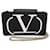 Mini sac bandoulière et pochette téléphone Valentino Garavani V Logo Chain Noir  - vue 1
