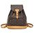 Zaino Louis Vuitton Monogram Montsouris MM Marrone