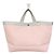 Autre Marque Borsa tote in tela da donna Hervé Chapelier Argento Rosa