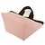 Autre Marque Borsa tote in tela GP da donna Hervé Chapelier Marrone Rosa - vista 2