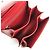 Céline Borsa a tracolla in pelle da donna Celine Classic Box Small Rosso - vista 3