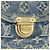 Borsa Louis Vuitton Monogram Denim Neo Speedy Blu - vista 10