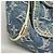 Borsa Louis Vuitton Monogram Denim Neo Speedy Blu - vista 6
