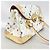 Borsa Louis Vuitton Monogram Multicolor Beverly GM Bianco - vista 2