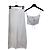 Autre Marque 4th + Reckless Conjunto de Saia Maxi e Top Bandeau em Crochê Branco