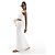 Autre Marque 4th + Reckless Conjunto de Saia Maxi e Top Bandeau em Crochê Branco - vista 8