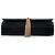 Borsa a tracolla Kate con nappa Monogram in scamosciato nero, misura Medium di Saint Laurent - vista 3