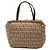 Fendi Beige Mini Zucchino Canvas Handtasche