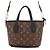 Louis Vuitton Marrone Monogram Neverfull Bandouliere Inside Out BB