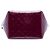 Louis Vuitton Purple Monogram Vernis Bellevue PM Porpora - vista 3