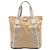Gucci Beige GG Canvas Web Tote