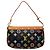 Pochette Accessoires Louis Vuitton Black Monogram Multicolore Negro