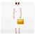 Borsa Tote Convertible Prada Yellow Vitello Daino con Zip Laterale Giallo - vista 6