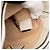 Borsa a tracolla Gucci White Mini Goatskin Aphrodite Bianco - vista 6