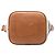Bolsa bucket Ashby em canvas com mini estampa Mega Check marrom da Burberry - vista 3