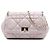 Borsa a tracolla Dior Pink Lambskin Cannage Milly La Foret Rosa