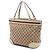 Gucci Mayfair Tote aus beigem GG Canvas - Ansicht 2