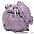 Borsa a secchiello Balenciaga Le Cagole in agnello viola XS Porpora
