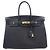 Hermès Black Togo Birkin Retourne 35 Nero