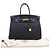 Hermès Black Togo Birkin Retourne 35 Nero - vista 13