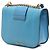 Miu Miu Blue Goatskin Madras Crossbody - vista 2