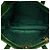 Tote convertibile Prada Green Saffiano Trimmed Tessuto Logo Plate Verde - vista 4
