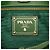 Tote convertibile Prada Green Saffiano Trimmed Tessuto Logo Plate Verde - vista 5