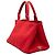 Prada Satchel aus rotem Canapa-Canvas mit Logo - Ansicht 2