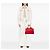 Prada Satchel aus rotem Canapa-Canvas mit Logo - Ansicht 6