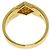 Anillo de alianza Christian Dior en oro amarillo de 18K y diamantes Dorado - vista 4
