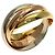 Anello Trinity in oro giallo 18K Cartier D'oro - vista 2