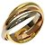 Anillo Cartier Trinity SM en oro amarillo de 18K Dorado - vista 2