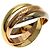 Anello Trinity di Cartier in oro giallo 18K D'oro - vista 2