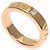 Bulgari Bvlgari Double Logo Diamantring aus 18K Roségold Golden