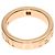 Bulgari Bvlgari Double Logo Diamantring aus 18K Roségold Golden - Ansicht 4