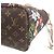 Neverfull Louis Vuitton Monogram Canvas Tote Bag Braun Mehrfarben - Ansicht 7