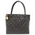Timeless Borsa Tote Chanel Reissue in pelle di vitello martellata nera Nero