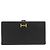Hermès Bearn Soufflé Long Wallet aus schwarzem Epsom-Leder