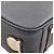 Autre Marque Borsa a mano in pelle A.D.M.J ADMJ Logo da donna Blu navy - vista 16