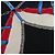 Sciarpa Carre Unchained Louis Vuitton M78675 Nero Bianco Blu navy - vista 12