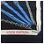 Sciarpa Carre Unchained Louis Vuitton M78675 Nero Bianco Blu navy - vista 4