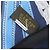 Sciarpa Carre Unchained Louis Vuitton M78675 Nero Bianco Blu navy - vista 5