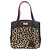 Autre Marque Borsa a mano in pelle con stampa leopardata da donna A.D.M.J Nero