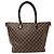 Louis Vuitton Damier Canvas Tote Bag Braun Damier ebene - Ansicht 2