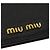 Miu Miu Leder-Bifold-Geldbörse Schwarz - Ansicht 12