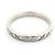 Anello Chanel Coco Crush in platino - vista 3