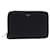 Céline Celine Medium Zip Around Bi-fold Wallet Schwarz Gelb