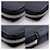 Céline Celine Medium Zip Around Bi-fold Wallet Schwarz Gelb - Ansicht 10