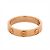 Anello Mini Love di Cartier in oro rosa 18K D'oro - vista 3