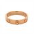 Anello Mini Love di Cartier in oro rosa 18K D'oro - vista 4